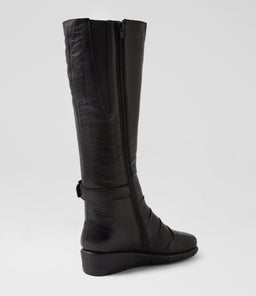 MACLAY SU BLACK LEATHER