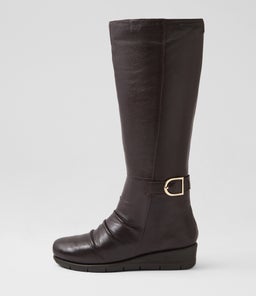 MACLAY SU DK BROWN LEATHER