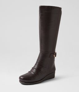 MACLAY SU DK BROWN LEATHER