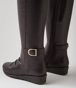 MACLAY SU DK BROWN LEATHER