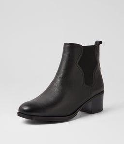 CARLOSIE SU BLACK LEATHER