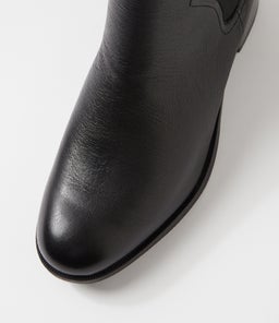 CARLOSIE SU BLACK LEATHER