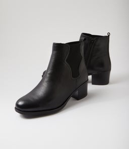 CARLOSIE SU BLACK LEATHER
