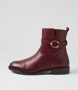 DANNELA SU RASPBERRY VINTAGE LEATHER