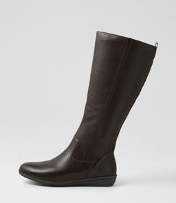 FELICITEY SU DK BROWN LEATHER