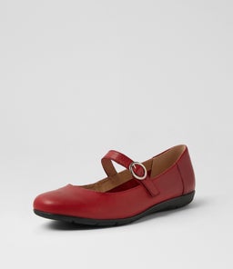 HARIET SU RED LEATHER