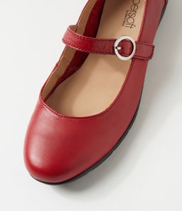 HARIET SU RED LEATHER