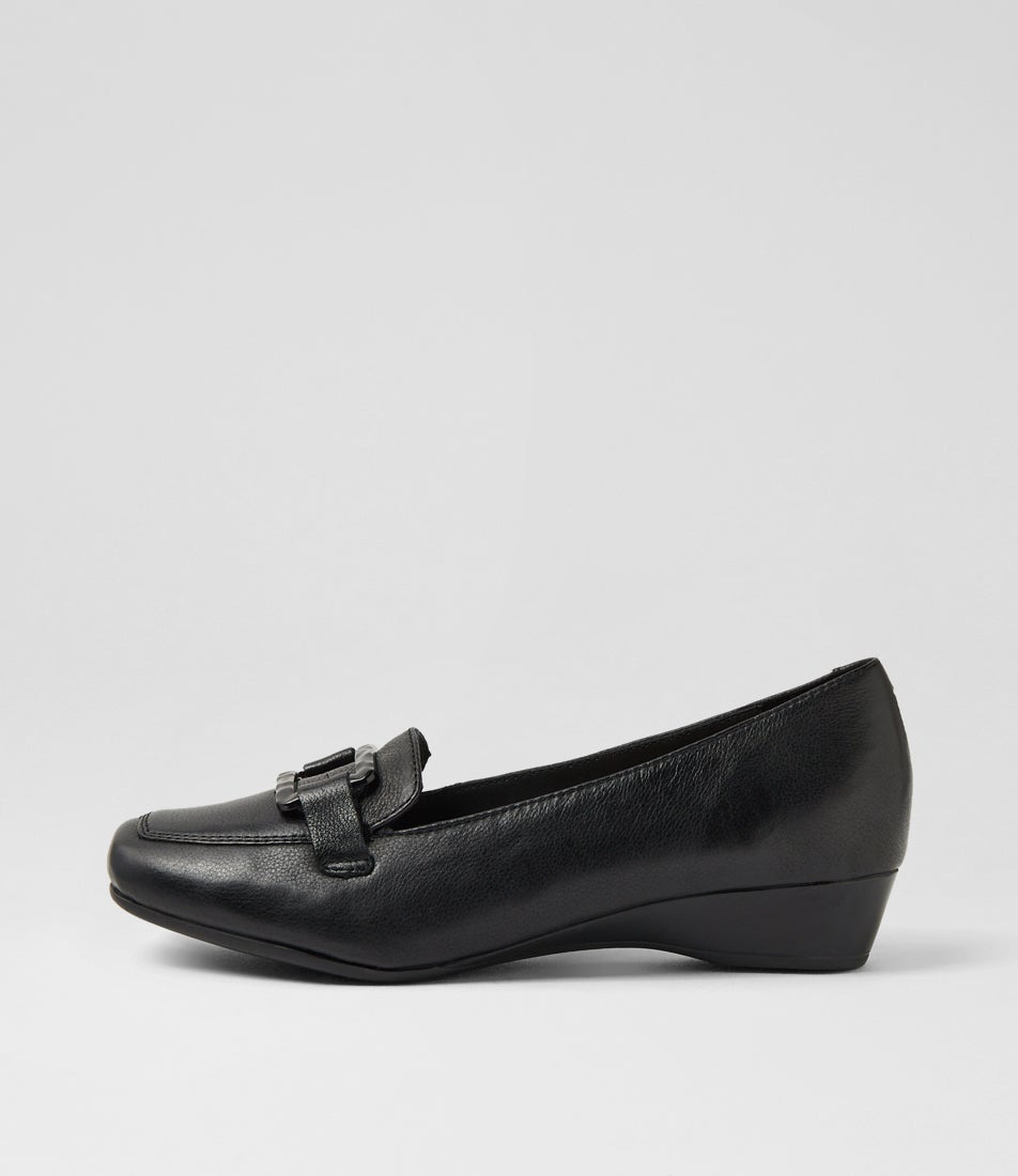 Rosse Black Leather Shoes Rosse Black Leather Shoes