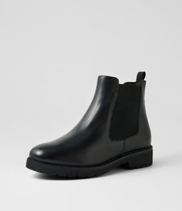 SASHIS SU BLACK LEATHER