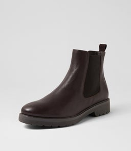 SASHIS SU DK BROWN LEATHER