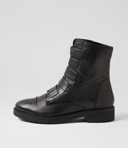 SOLANE SU BLACK LEATHER