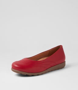 BECA D SU DK RED LEATHER