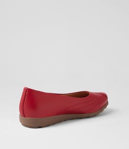 BECA D SU DK RED LEATHER