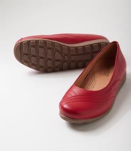 BECA D SU DK RED LEATHER