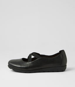 BROOKYI D SU BLACK LEATHER
