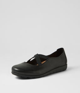 BROOKYI D SU BLACK LEATHER