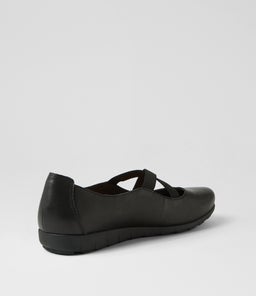 BROOKYI D SU BLACK LEATHER