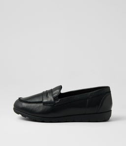 BIRDI D SU BLACK LEATHER