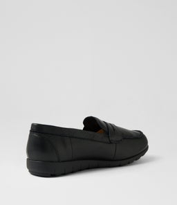 BIRDI D SU BLACK LEATHER