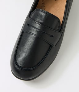 BIRDI D SU BLACK LEATHER