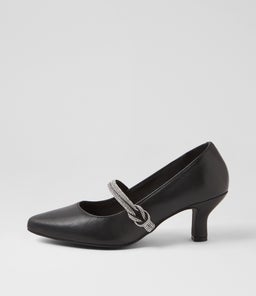 CASABLANCA SU BLACK LEATHER