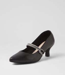 CASABLANCA SU BLACK LEATHER
