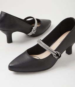 CASABLANCA SU BLACK LEATHER