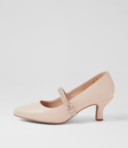 CASABLANCA SU LIGHT NUDE LEATHER