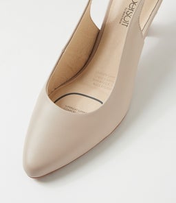 CORIA SU OATMILK NATURAL HEEL LEATHER
