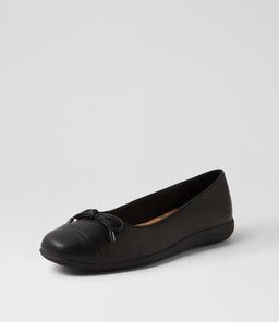 CLARICE SU BLACK LEATHER
