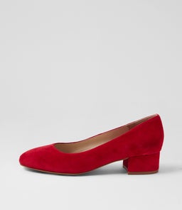 DAISAY SU RED SUEDE