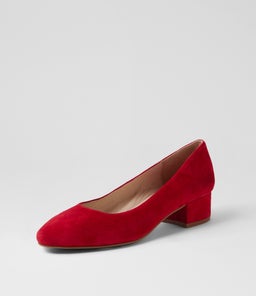 DAISAY SU RED SUEDE