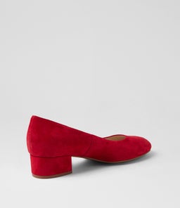 DAISAY SU RED SUEDE