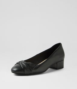 DELANAY SU BLACK LEATHER
