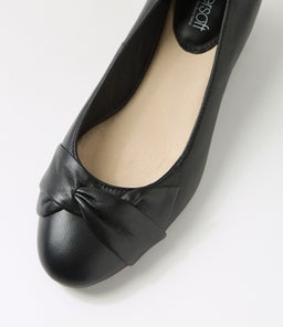 DELANAY SU BLACK LEATHER