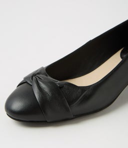 DELANAY SU BLACK LEATHER