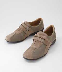 GORDANA SU TAUPE SUEDE TEXTILE