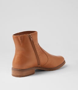 HAZZLE SU DK TAN LEATHER