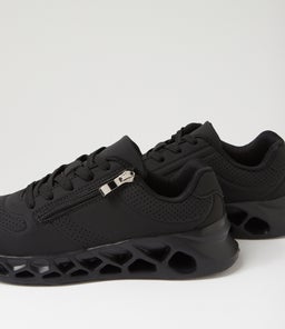 LOVELI SU BLACK BLACK SOLE TEXTILE