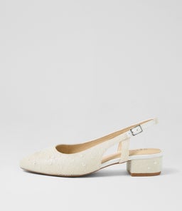 ORIANI SU WHITE WHITE PEARL LEATHER