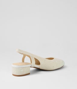 ORIANI SU WHITE WHITE PEARL LEATHER
