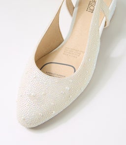 ORIANI SU WHITE WHITE PEARL LEATHER