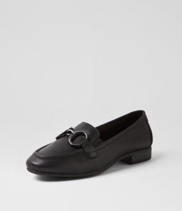 PEARLI SU BLACK LEATHER