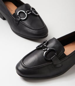 PEARLI SU BLACK LEATHER