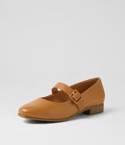 PATTE SU DK TAN LEATHER