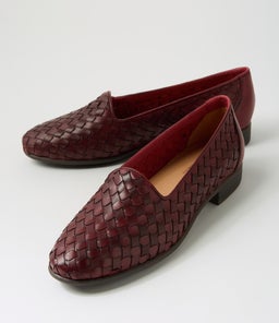 PADMAS SU WINE WEAVE LEATHER