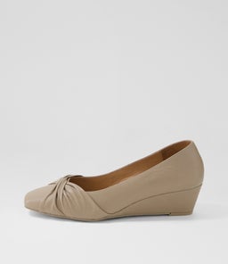 SIMMONE SU LT TAUPE LEATHER