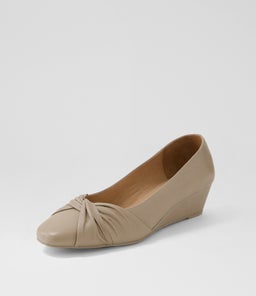 SIMMONE SU LT TAUPE LEATHER