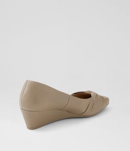 SIMMONE SU LT TAUPE LEATHER