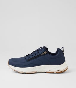 Willin Navy Fabric Sneakers Willin Navy Fabric Sneakers